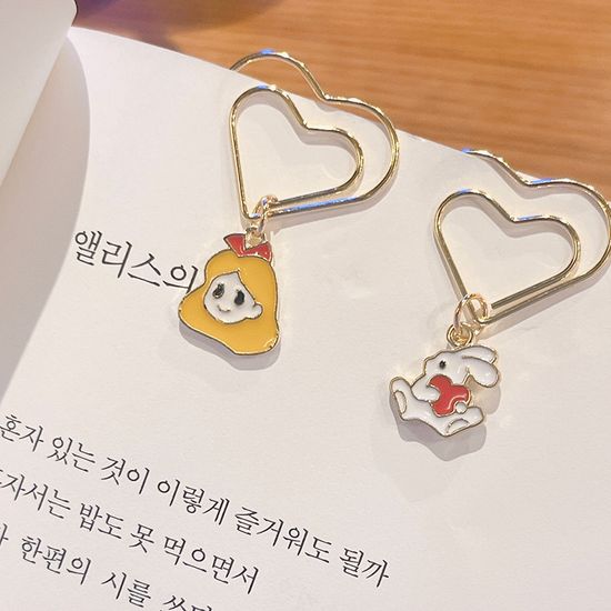 1+1 귀여운 금속 책갈피 3종 북클립 책클립 독서템
