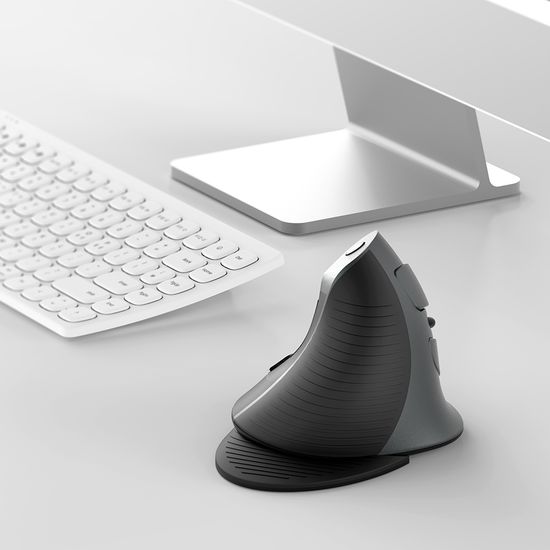 엑토 무소음 무선 블루투스 버티컬 마우스 BTM-16