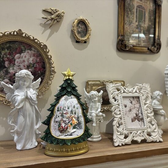 아오라 크리스마스 오르골 스노우볼 워터볼 소품 