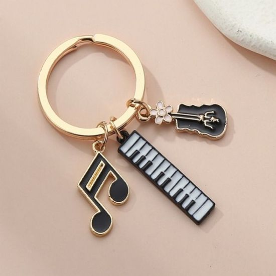 에나멜 악기 키링(WCED1BF)