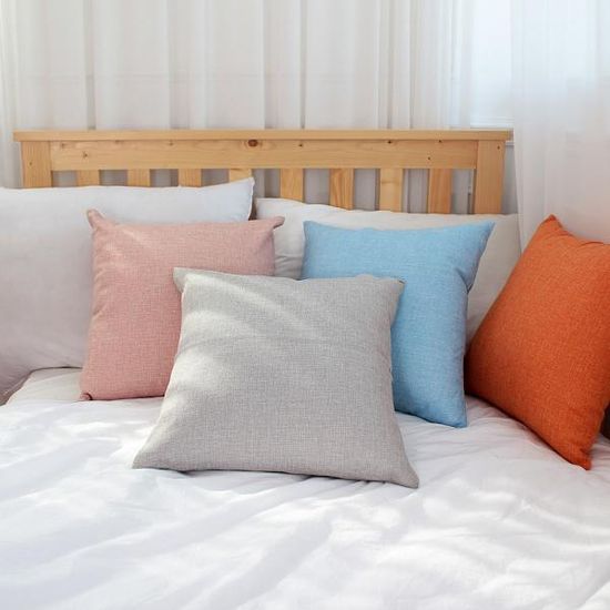 러프 소파 쿠션커버 45x45 심플솔리드 E 2P