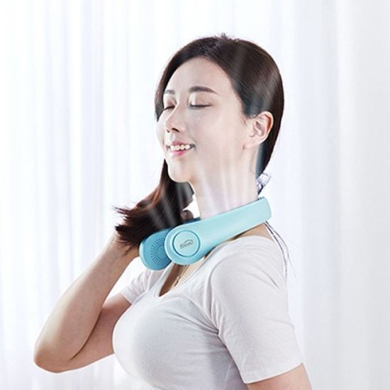 엔젤쿡 듀얼 쿨링 넥밴드 선풍기 JSK-51027