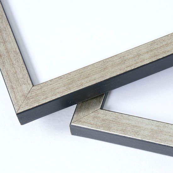 A4 A3 A1 정사각형 포스터 원목 우드 액자 - 엔틱실버