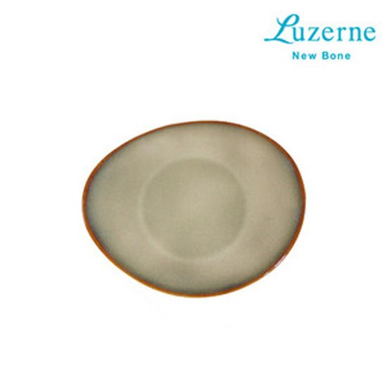 [루전] 러스틱 아이보리 오발 접시 중 22.5cm