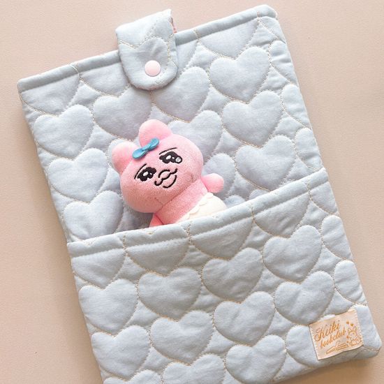 스카이하트 패브릭 책 아이패드 파우치