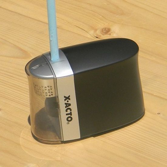 [Elmers] 배터리방식의 U.S.A 엘머스 X-ACTO 소형 전동 연필깎이 Inspire verticality HF192-1