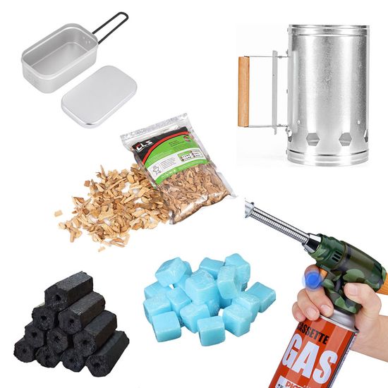 캠핑용품 모음전 캠핑 훈제 숯불 그릴 훈연 R452-O