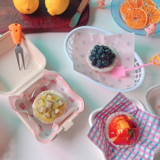 미니 코팅 유산지(20장 1세트)