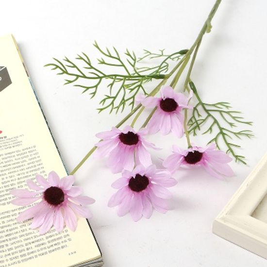 플로리스 데이지 조화(라이트퍼플)