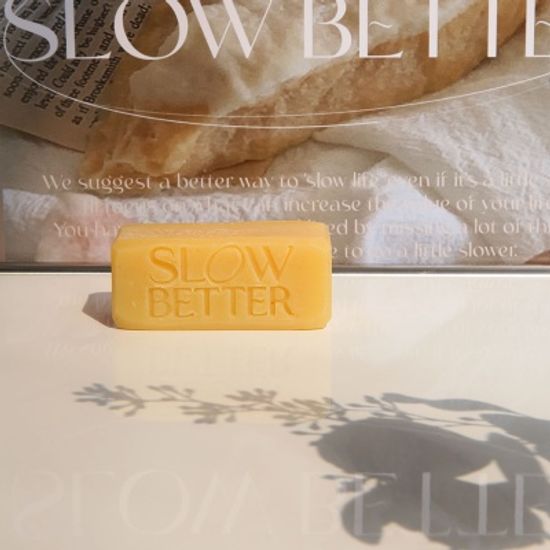 [슬로우베러] 100일숙성 수제비누 (단호박 비누)