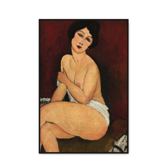 [더벨라] 모딜리아니 - 소파에 앉아 있는 누드