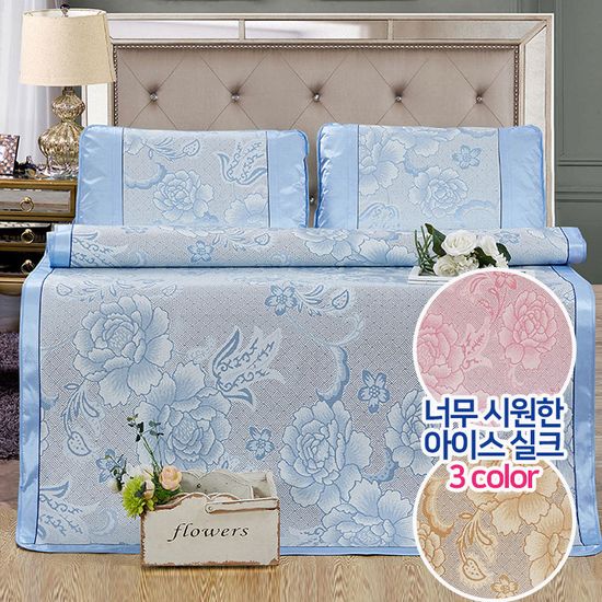 여름 매트 대자리 쿨매트 매트리스 커버 침대 패드_쿨