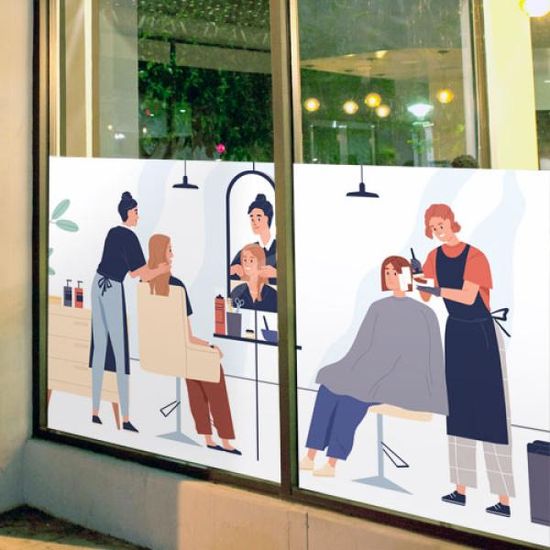 eh399-미용실디자이너_불투명유리시트지