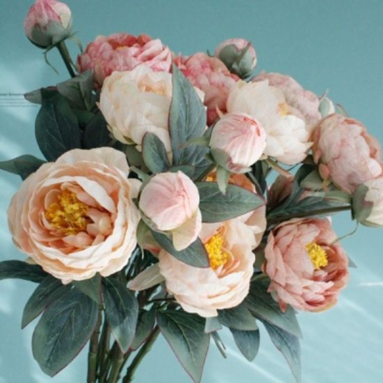 [2HOT] 모란꽃 가지 조화 1P