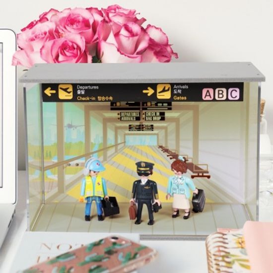 대한항공 플레이모빌 용 케이스 진열장