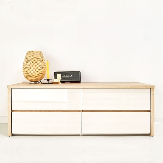 렛잇비 2단 와이드 거실장 (착불)