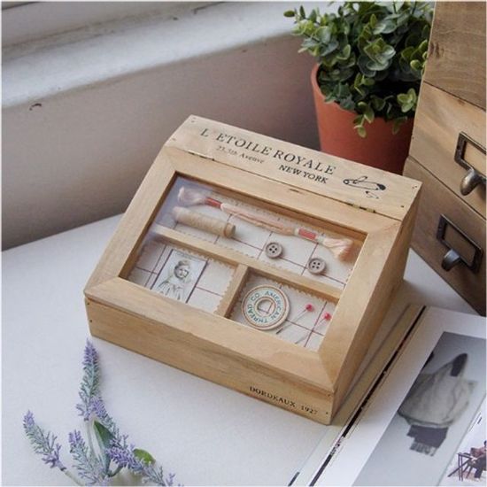 프렌치 소잉박스 다용도 소품 W7F4729