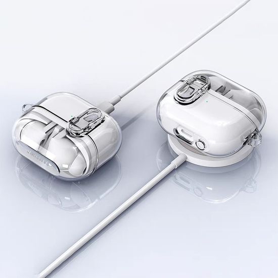 삼성 갤럭시 버즈3 프로 투명 락 잠금 실리콘 케이스