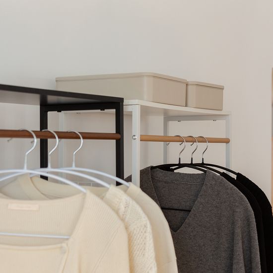 철제 올인원 상하의 멀티행거/드레스룸행거/원룸행거