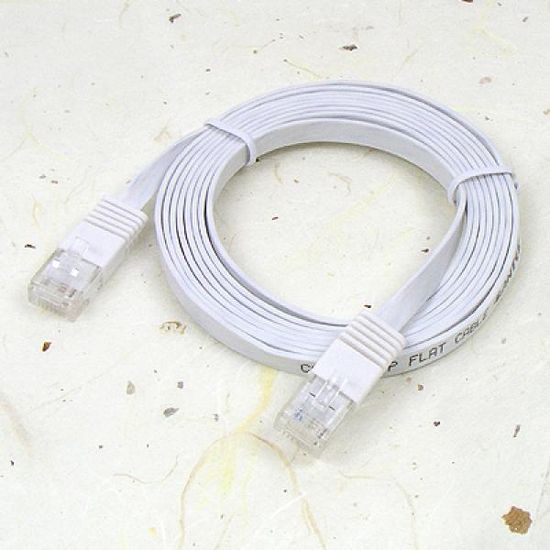 랜케이블 CAT6  플랫형 2M  랜선 LAN RJ45