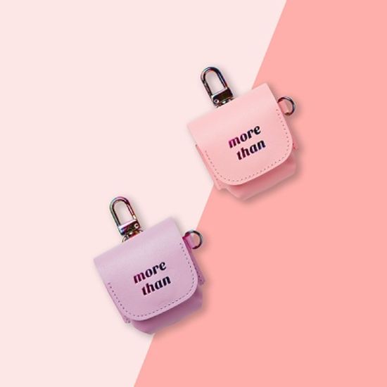 홀로그래픽 에어팟 케이스 레더