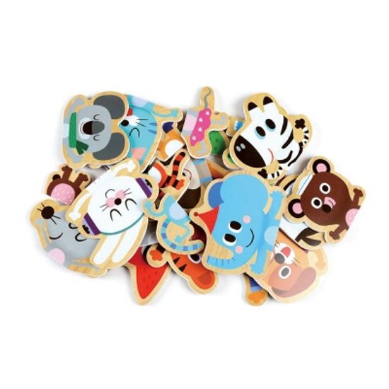 유아 자석 퍼니 퍼즐 놀이 학습 교구 동물