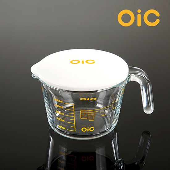 [OIC] 오아이씨 컵라면 글라스 계랑컵 0.5L(뚜껑포함)