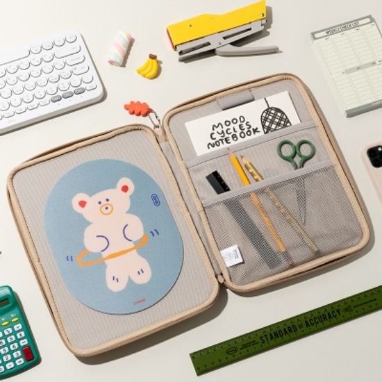 via01 X로마네 EVA하드 아이패드 파우치 11인치