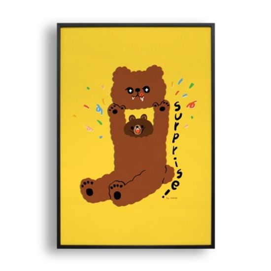 서프라이즈 / 일러스트 액자