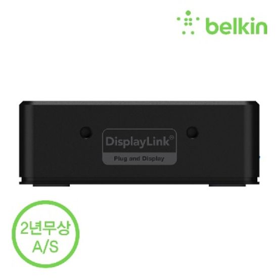 벨킨 USB-C 듀얼 디스플레이 도킹스테이션 INC002qc