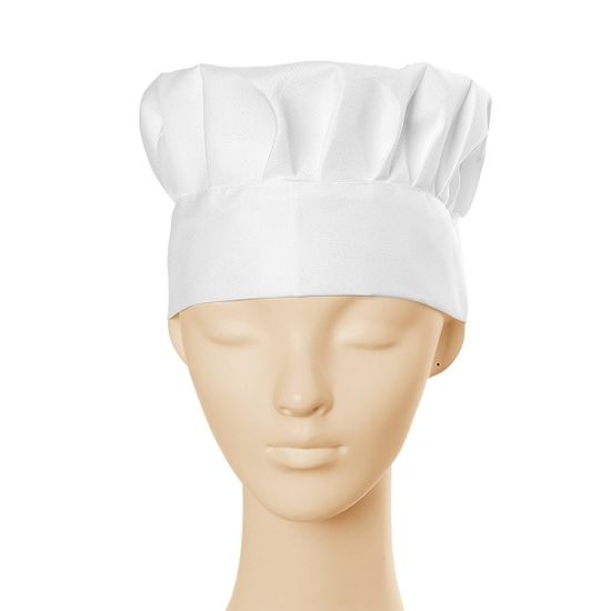 셰프나인 고무밴드 주방모자(화이트)/ 위생 제빵모자