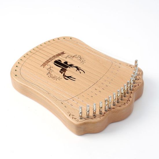 느티나무 17음계 리라 미니하프 S-2 취미 소형하프