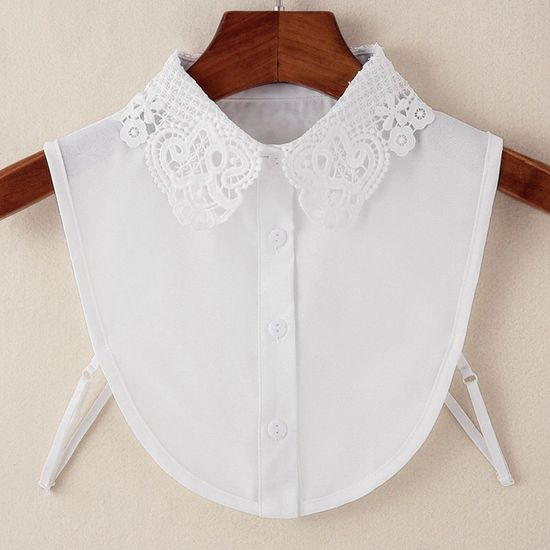 레이스 레이어드 넥 카라 페이크카라(WE7739D)