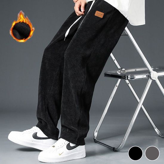 일자핏 코듀로이 기모 밴딩 바지 URD-448(WFGD3BH)