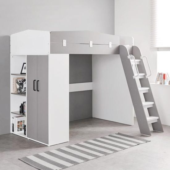 (특가) 스카이 2층 수납 벙커침대 매트포함