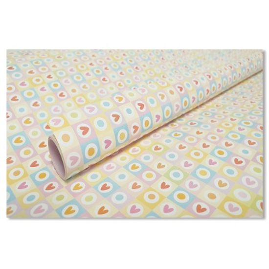 홀마크 패턴 디자인 포장지 6종-1 (10개팩)