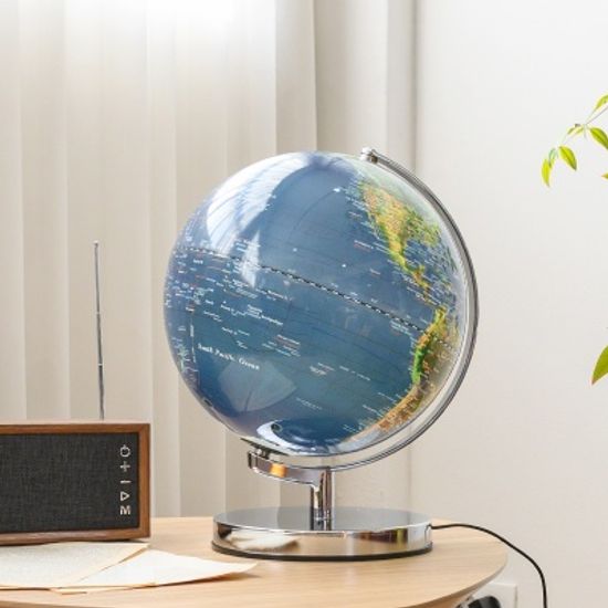 [지오지구본]  AR 블루오션 LED 지구본 25cm