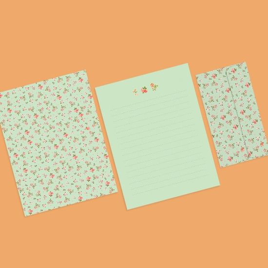 FL-114-4 향기로운 속삭임 편지지