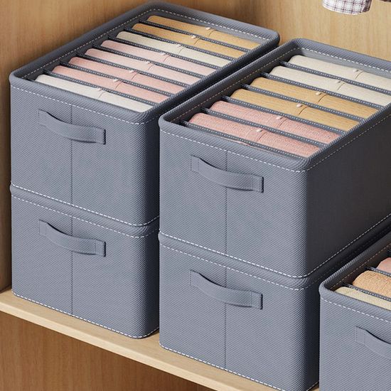 다용도 패브릭 접이식 옷정리함 3size