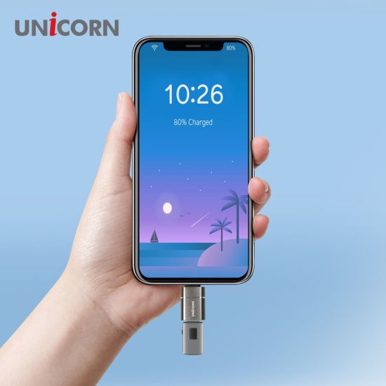 유니콘 USB 3.1 A to C타입 OTG 변환젠더 휴대용 미니