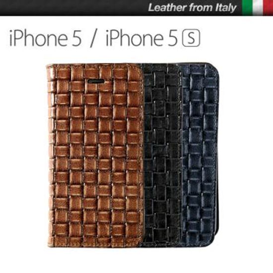[매니퀸] 아이폰5 가죽케이스 - 퀼티드