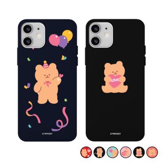 아이폰11PRO 프로 곰돌이 소프트 젤리 케이스 KP074