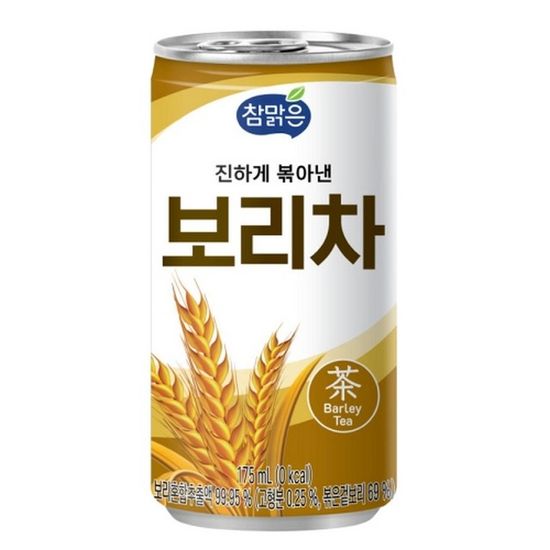 참맑은 보리차 175ml 30캔/음료 녹차