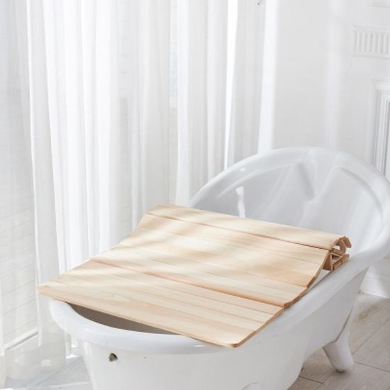 편백나무 고급 히노끼 원목 욕조 덮개 700x1200
