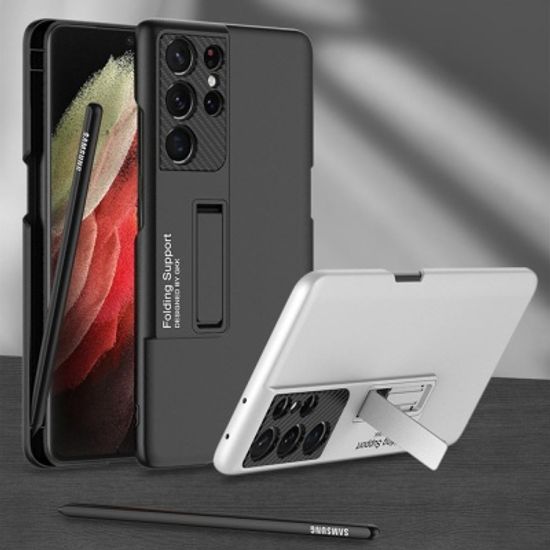 갤럭시 s21 울트라 플러스 펜 슬롯 수납 하드 케이스