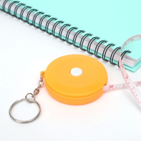 비비 열쇠고리 미니줄자 / 1.5M 휴대용 원형줄자