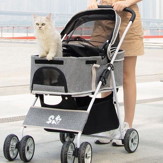강아지 고양이 애견 탈부착 카시트 유모차 이동장