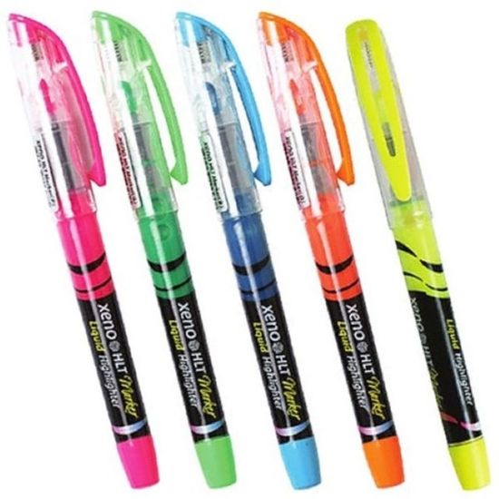 제노 생잉크 형광펜 하이라이터 컬러펜 사각촉[WAD1DA