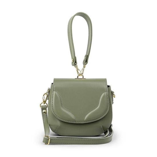 심플한 둥근 세입 반달 모양 데일리 여성백 핸드폰백[