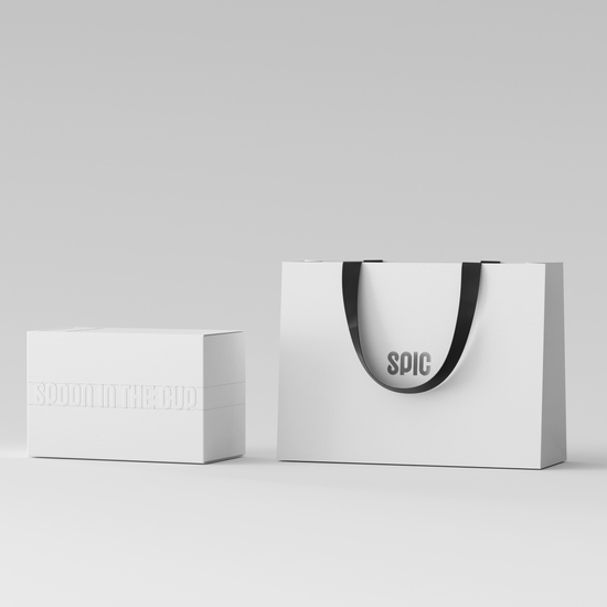 스픽 파우더컵 스테인레스 티스푼 텀블러 355